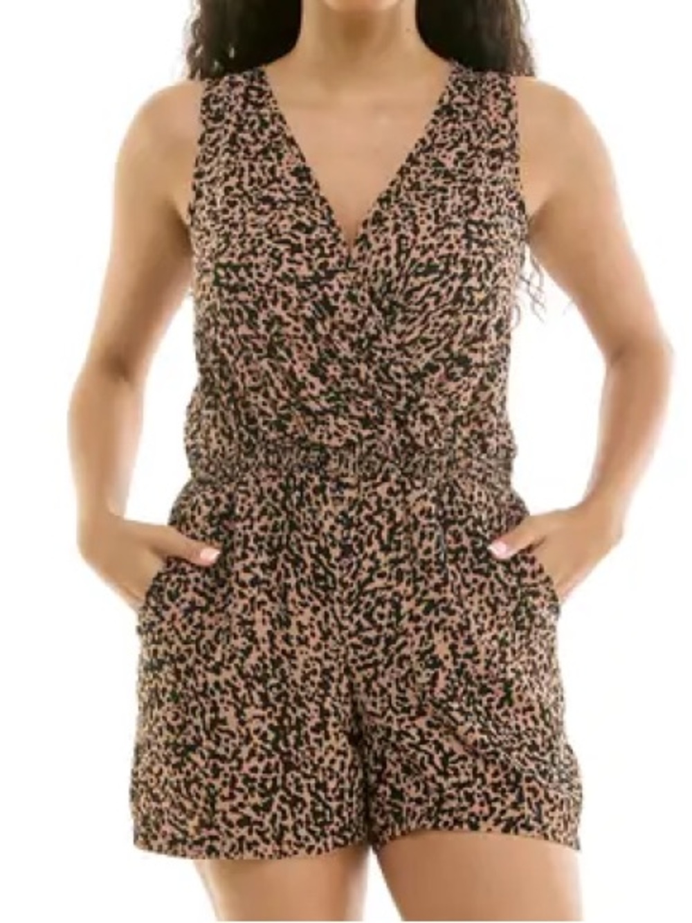 Leopard Romper